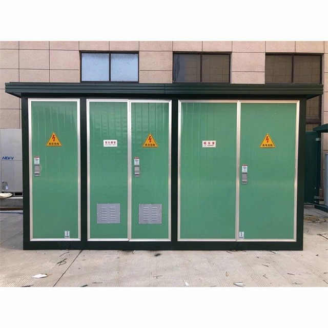 聂荣1600KVA欧式箱式变压器
